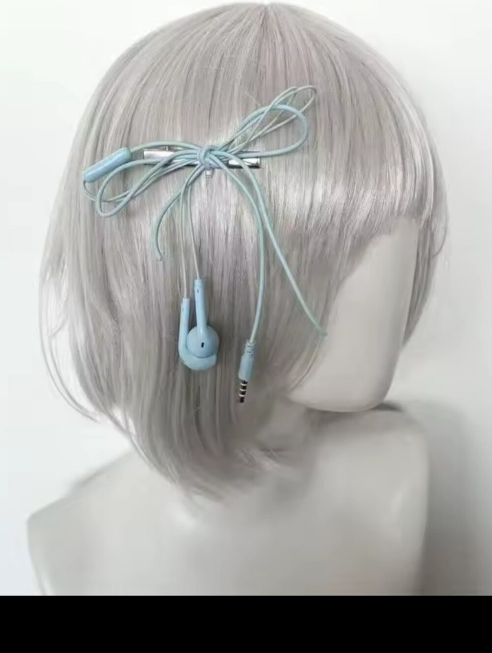 Pastel Goth Hair Clip